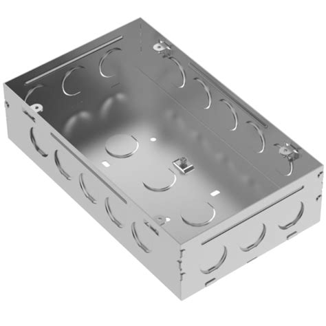 metal concealed box|modular box size.